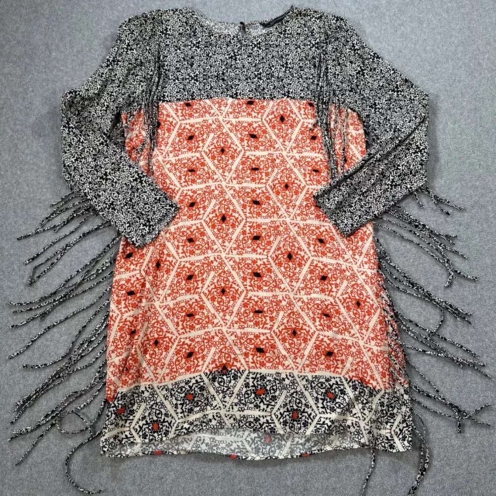 Zara Bohemian Festival Mini Dress
